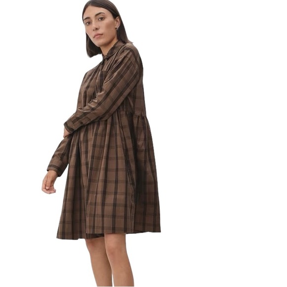 Everlane Dresses & Skirts - Everlane The Field Dress Plaid M